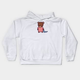 Sleepy Bear Cub Kids Hoodie